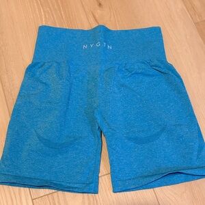 NVGTN Women's Vibrant Blue Bike Shorts